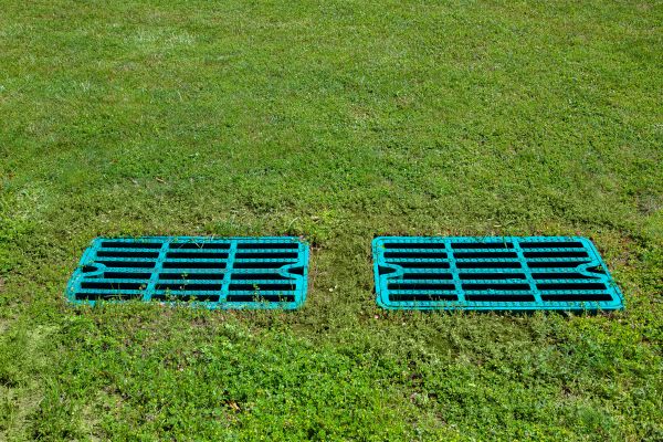 Yard Drain Maintenance in Stow