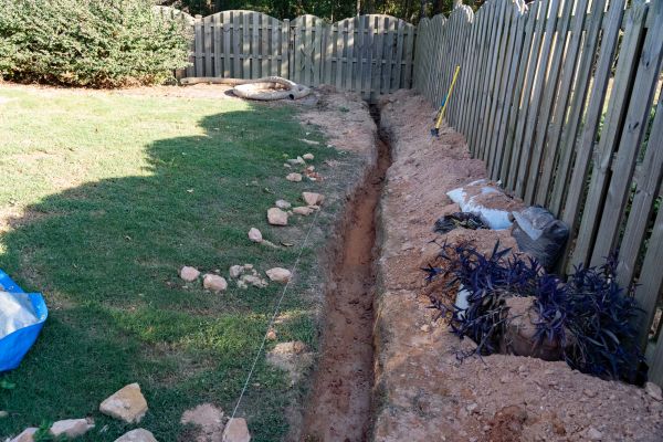 Trench Drain Installation in Stow